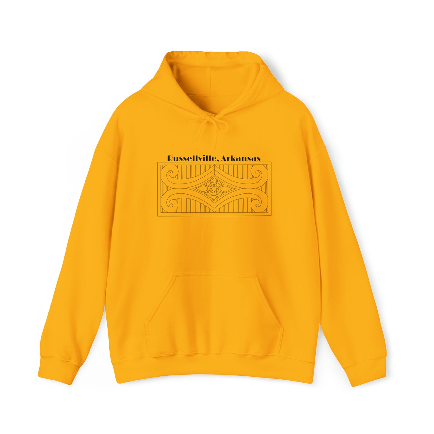 Courthouse Art Deco 2 Unisex Heavy Blend™ Hooded Sweatshirt