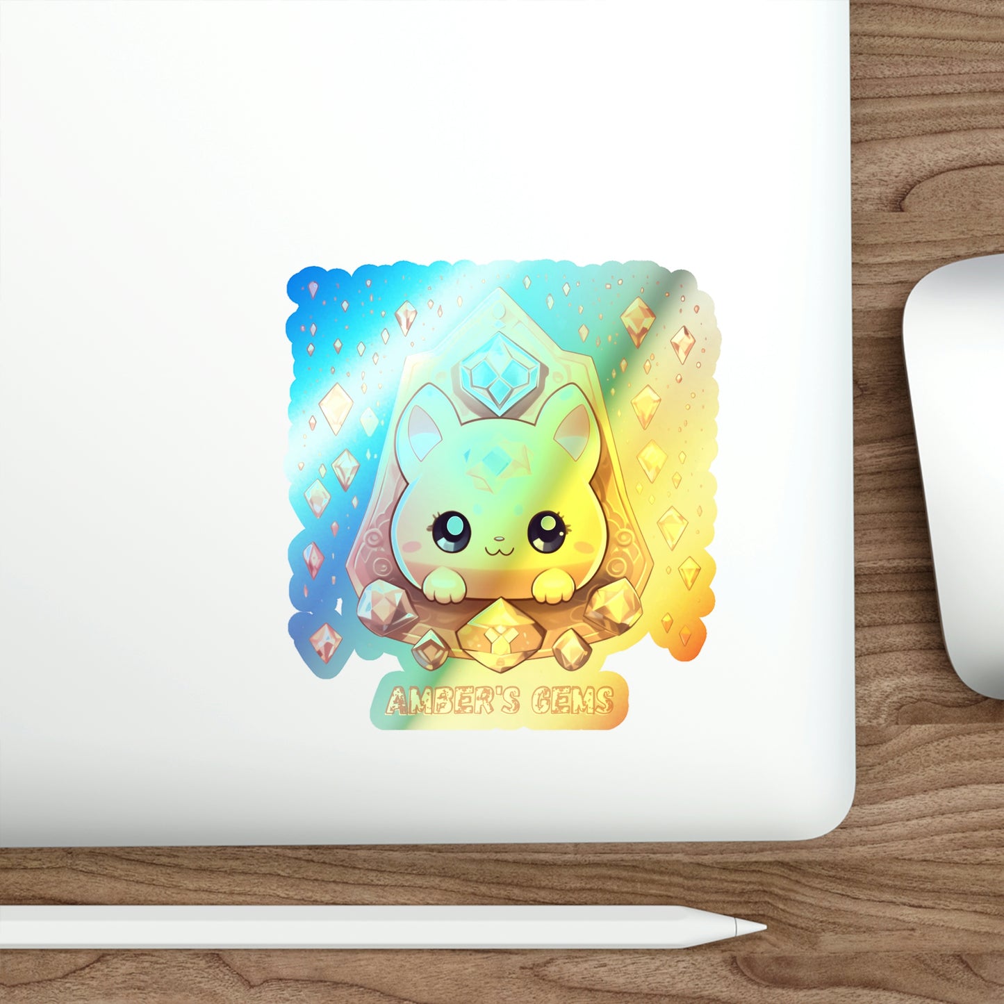 Shine Holographic Die-cut Stickers